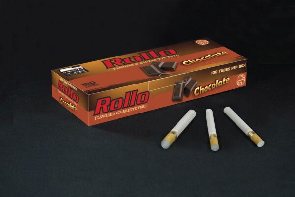 Flavoured Cigarette Tubes Rollo Chocolate 100 CT