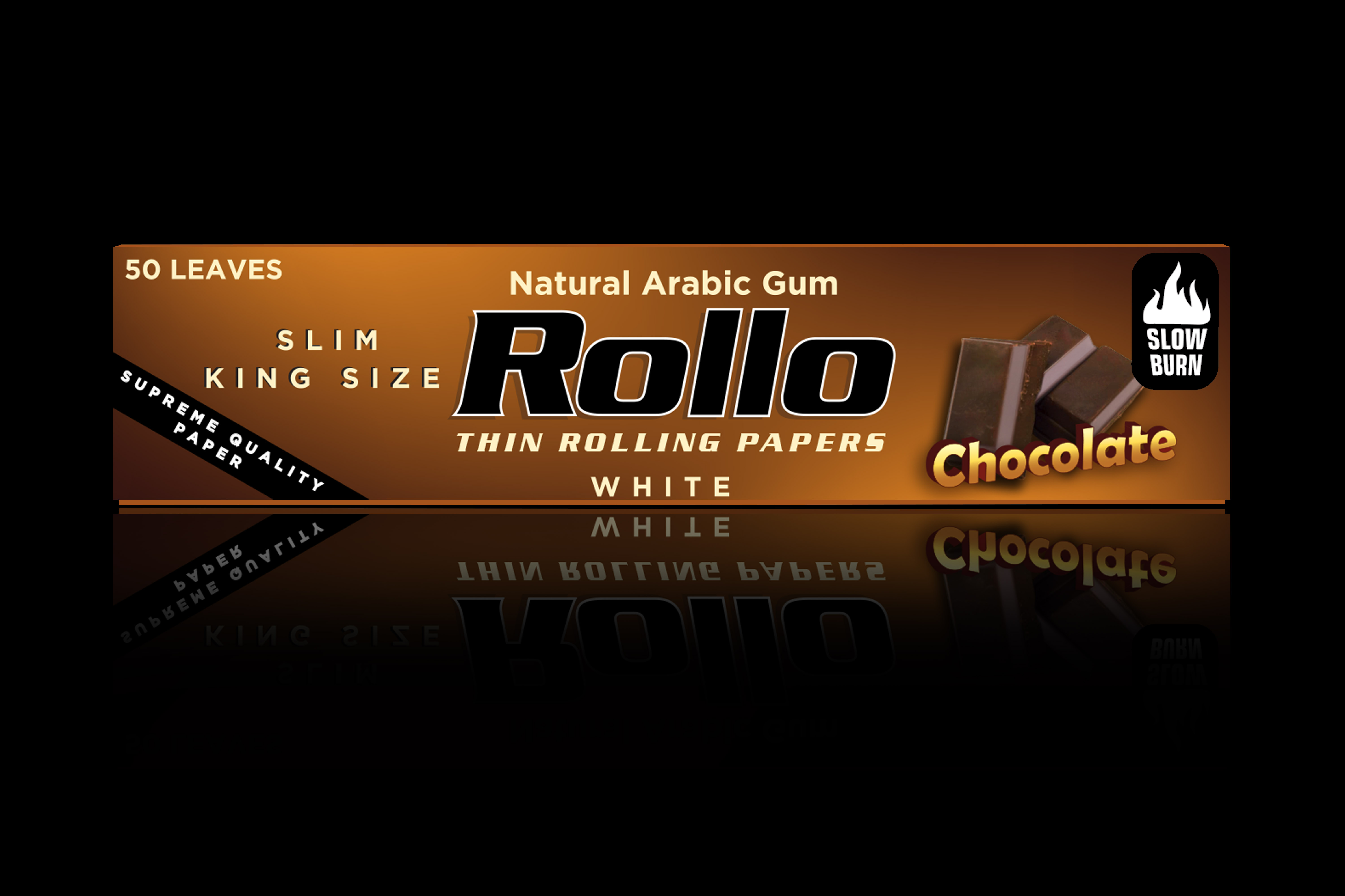 Rolling Papers, Chocolate, Slim King Size 44 x 110