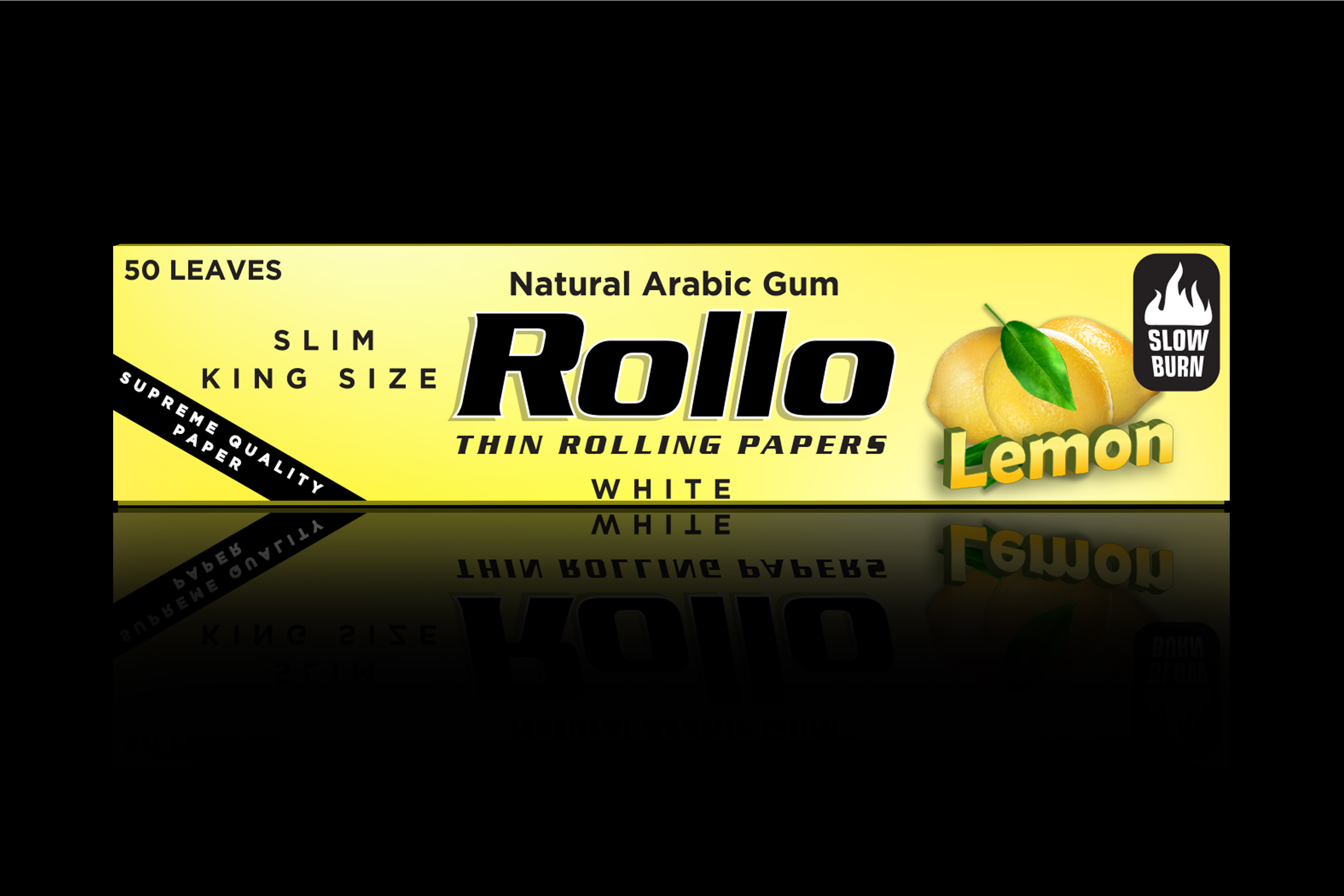 Rolling Papers, Lemon, Slim King Size 44 x 110