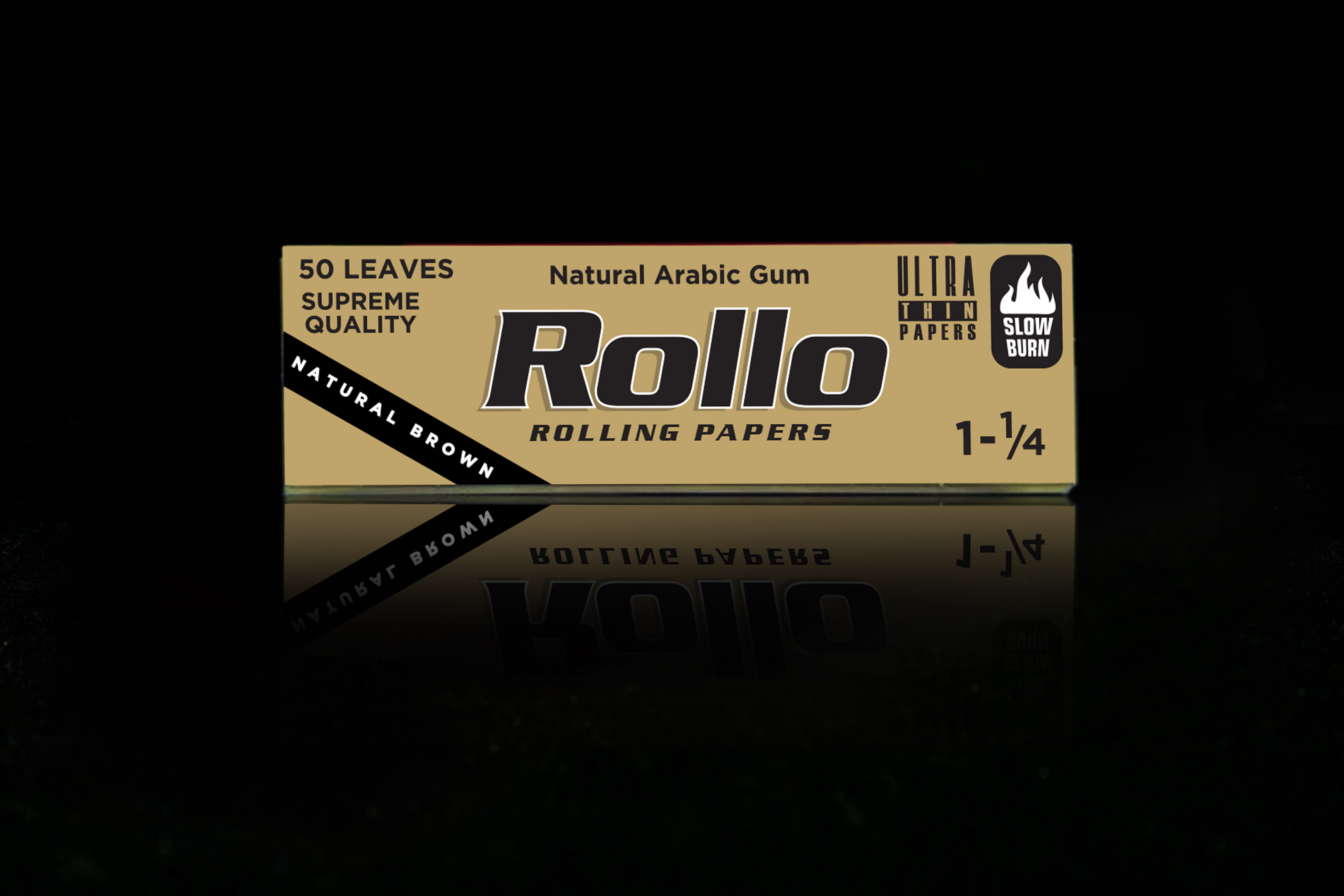 Rolling Papers, Natural Brown, Spanish 1-1/4, 44 x 78