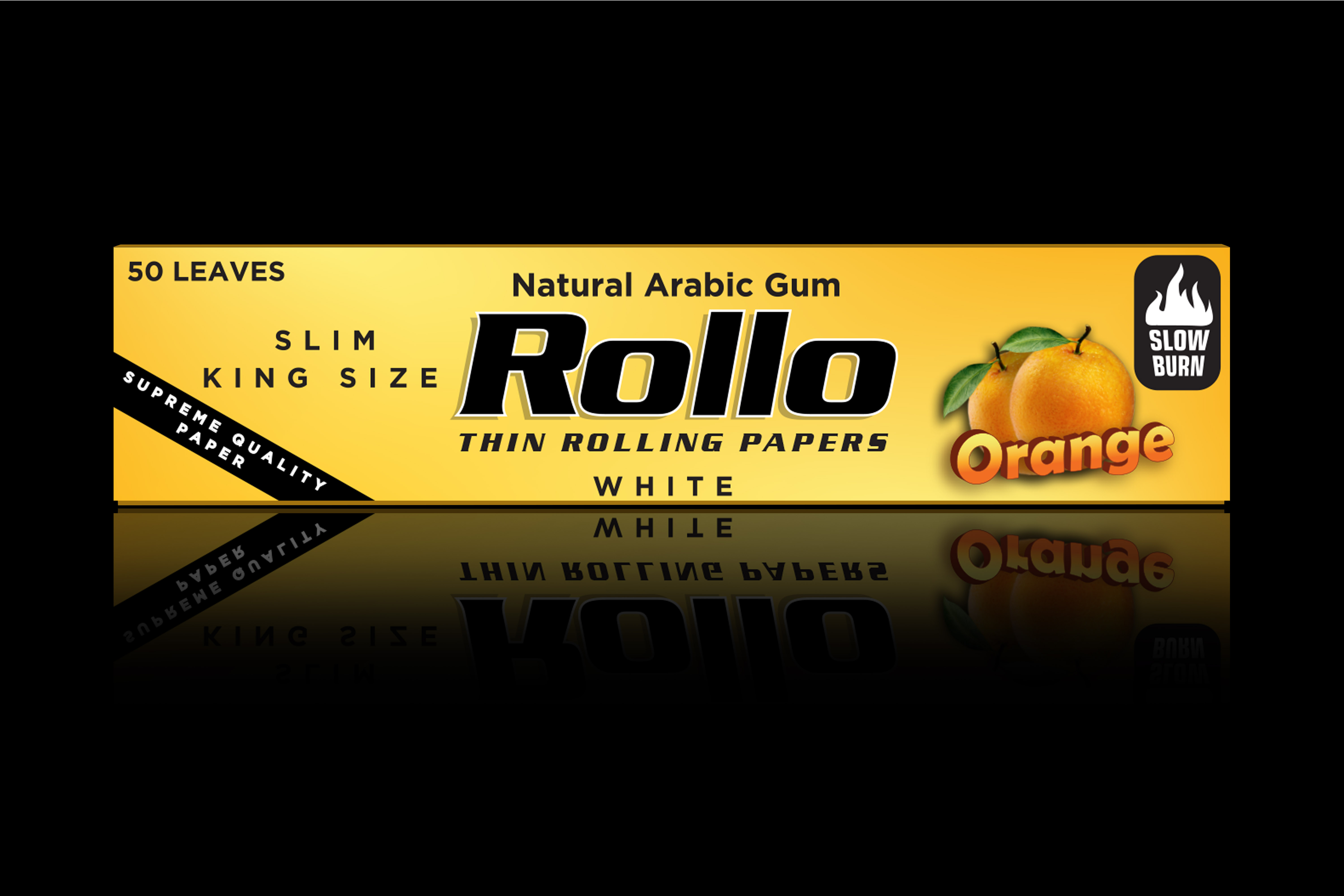 Rolling Papers, Orange, Slim King Size 44 x 110