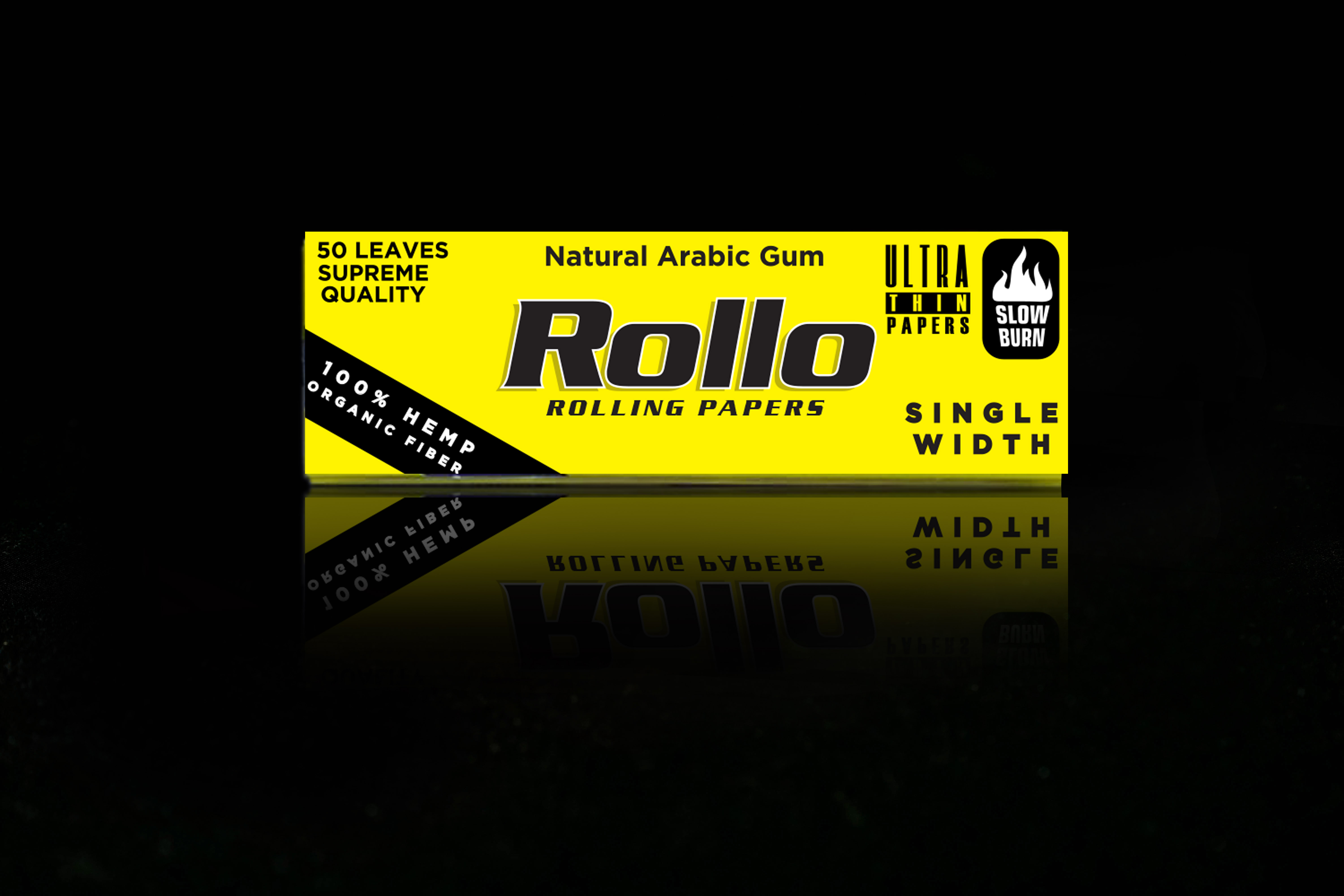 Rolling Papers, Organic Hemp Fiber, Single Width 36 x 70