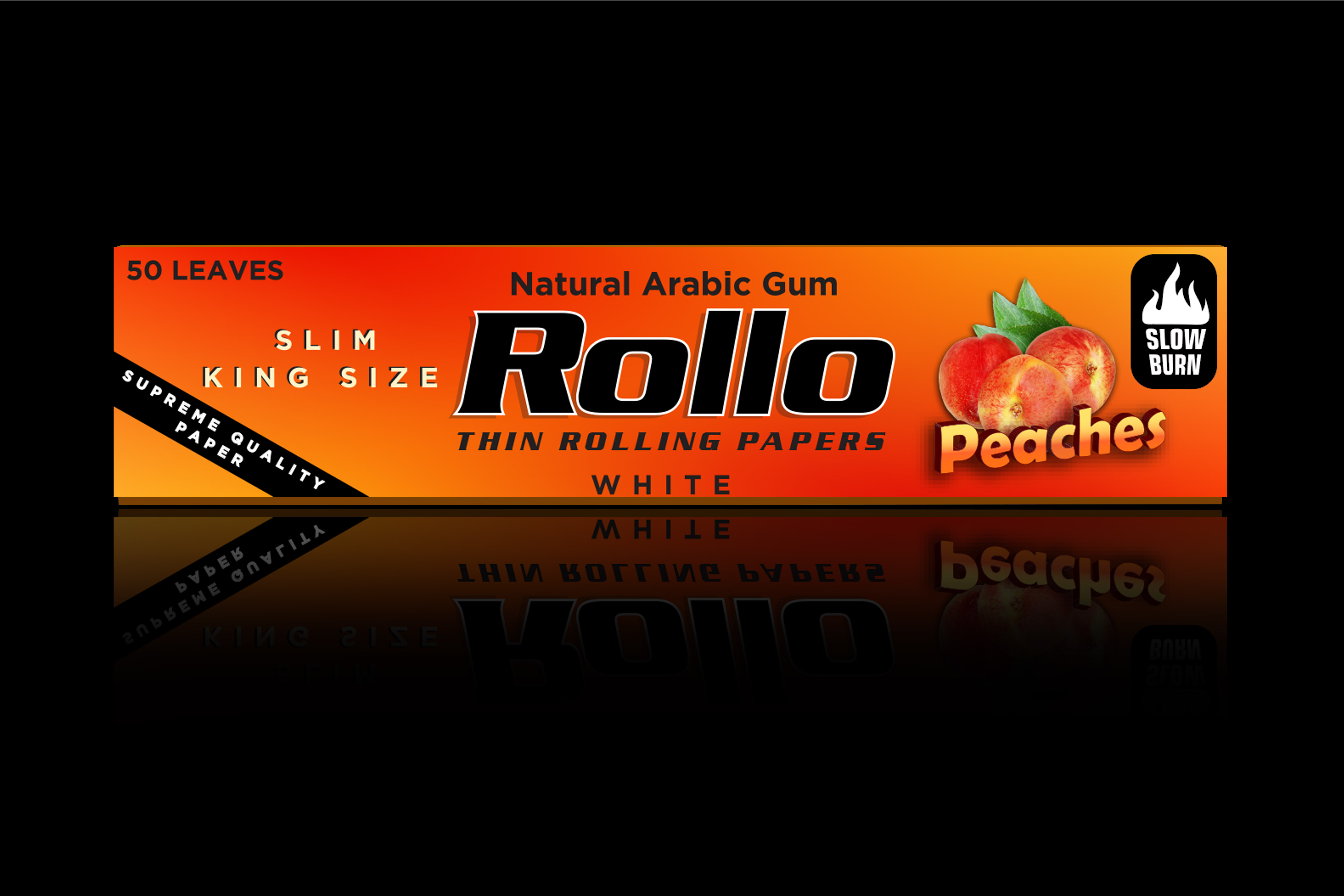 Rolling Papers, Peaches, Slim King Size 44 x 110