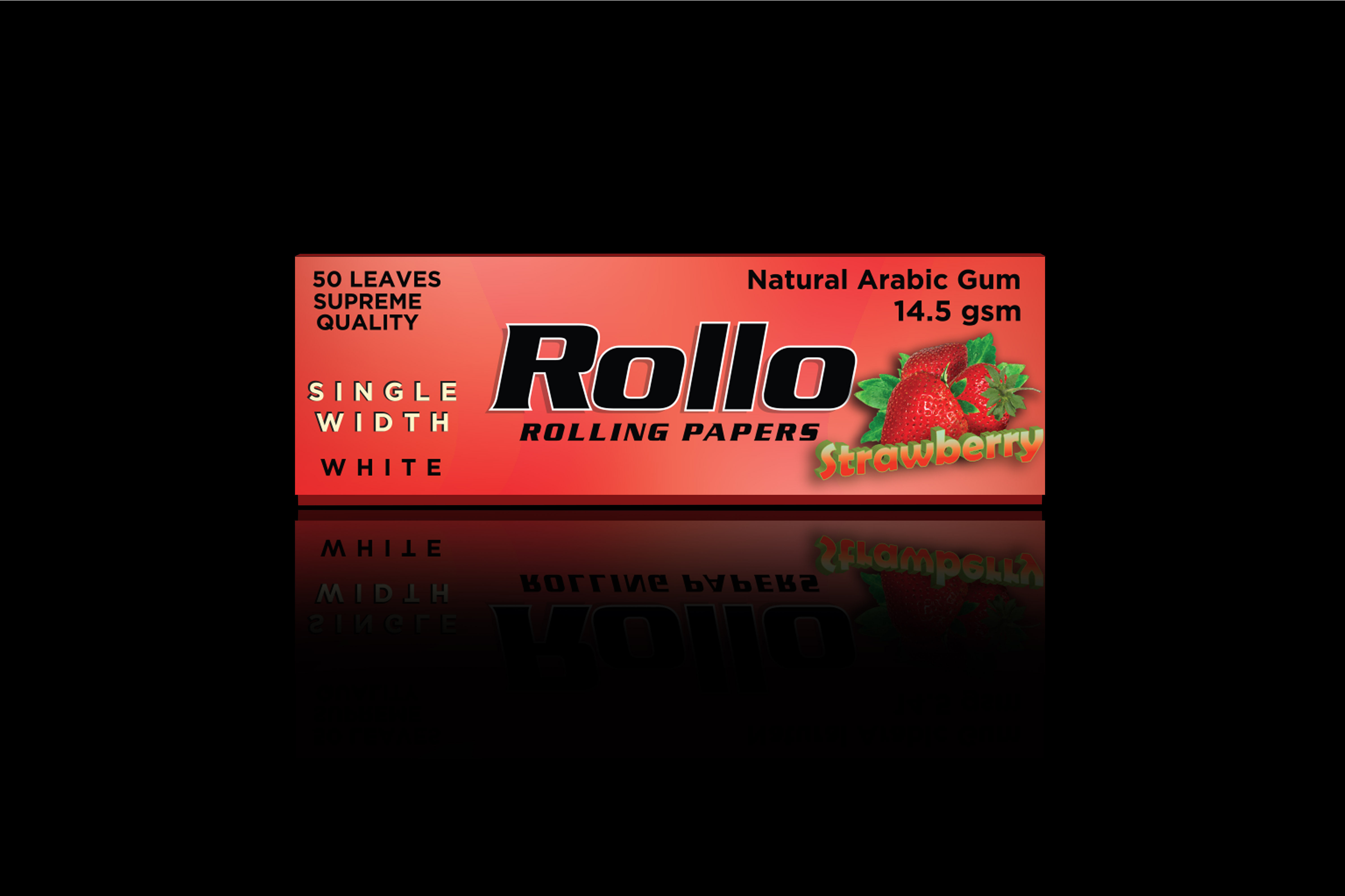 Rolling Papers, Strawberry, Single Width 36 x 70