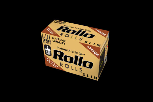 Rollo Natural Brown Rolls Slim 44mm